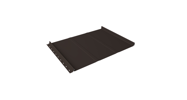 Кликфальц Line Grand Line 0.45 Drap с пленкой на замках RR 32 темно-коричневый