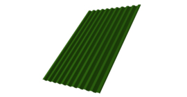 Профнастил С21R 0.45 PE RAL 6002 лиственно-зеленый