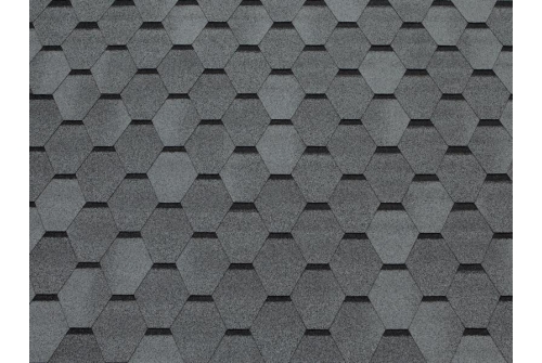 Гибкая черепица TEGOLA Top Shingle Смальто серый