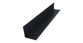 Угол внутренний 30х30 0,45 PE с пленкой RAL 7024 мокрый асфальт (2м)