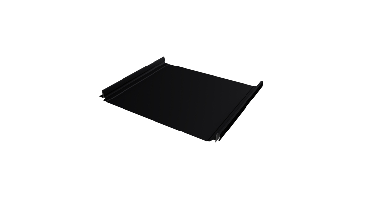 Кликфальц Pro Grand Line 0,45 Drap ST с пленкой на замках RAL 9005 черный