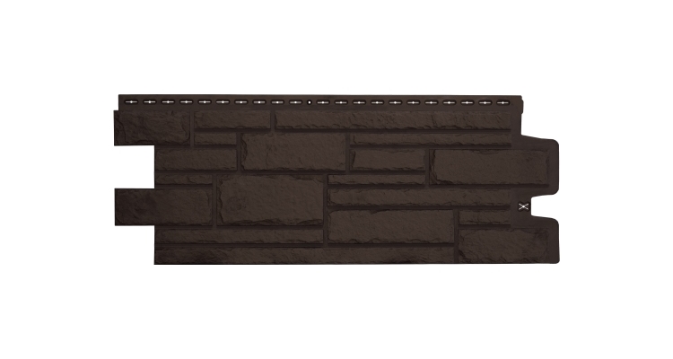 Фасадная панель GL Камелот Classic шоколадный