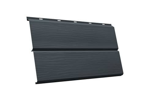 ЭкоБрус 3D 0,345 GL 0.45 Drap с пленкой RAL 7016 антрацитово-серый
