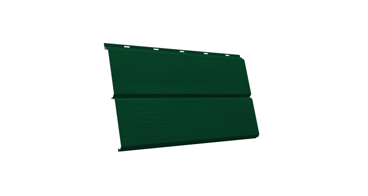 ЭкоБрус 3D 0,345 GL 0.45 Drap TR с пленкой RAL 6005 зеленый мох