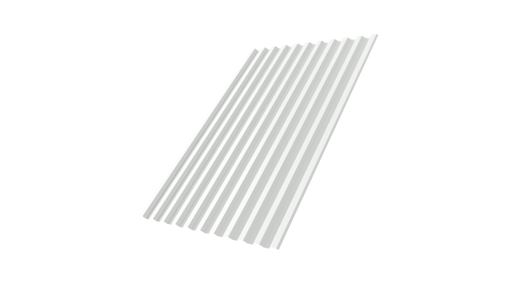 Профнастил С21R 0,45 Drap TX RAL 9003 сигнальный белый