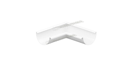 Угол желоба внутренний Металл Профиль Foramina PUR D125 RAL 9010