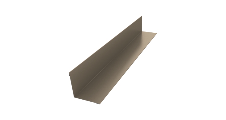 Угол внутренний 50х50 0,45 Drap TX RAL 1015 светлая слоновая кость (2м)