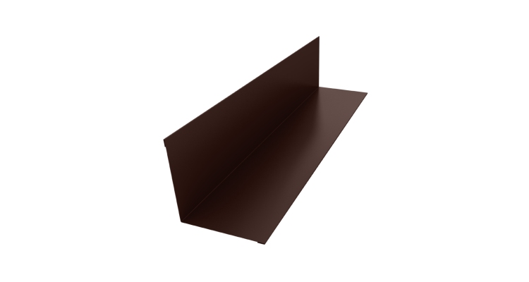 Угол внутренний 110х110 0,5 Drap TX RAL 8017 шоколад (3м)