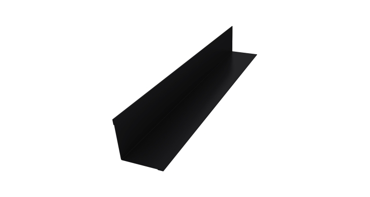 Угол внутренний 30х30 0,5 Drap TX RAL 9005 черный (2м)