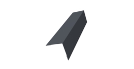 Угол внешний 50х50 0,45 Drap TR RAL 7024 мокрый асфальт (3м)