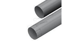 Труба водосточная Металл Профиль ПРОЕКТ D150х1000 Ral 7004