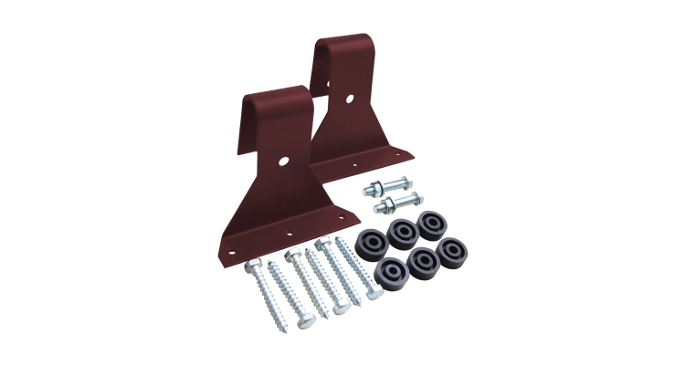 Кронштейн кровельный для лестницы Grand Line RAL 3005 (комплект)