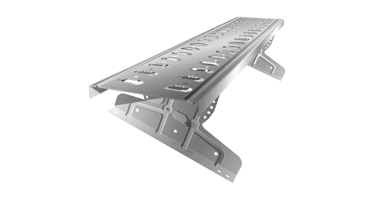 Мостик переходной 1,25 RAL 7004