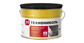 Мастика кровельная Технониколь №21 Техномаст 10кг (ведро)